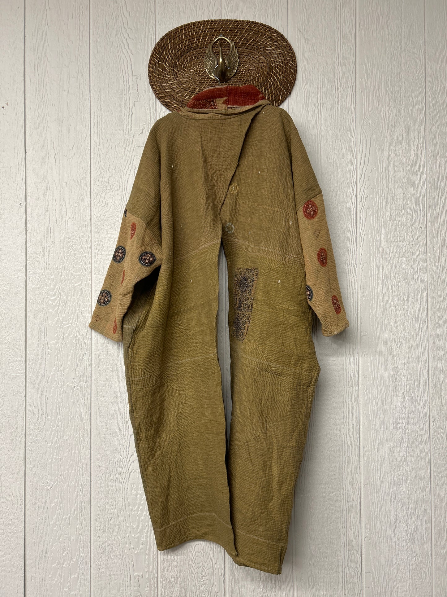 Fine Kantha Cowl Split Pullover 1225 154