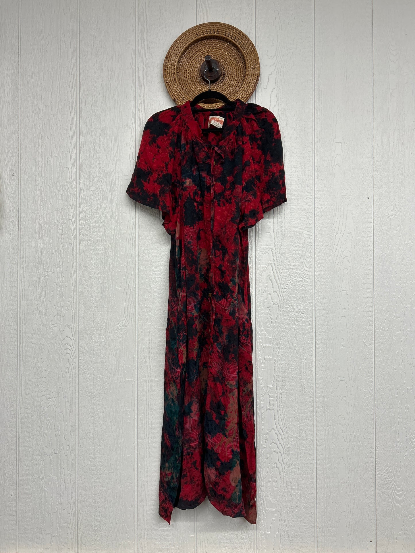 Crepe Sari Summer Woodstock Duster 0626 001