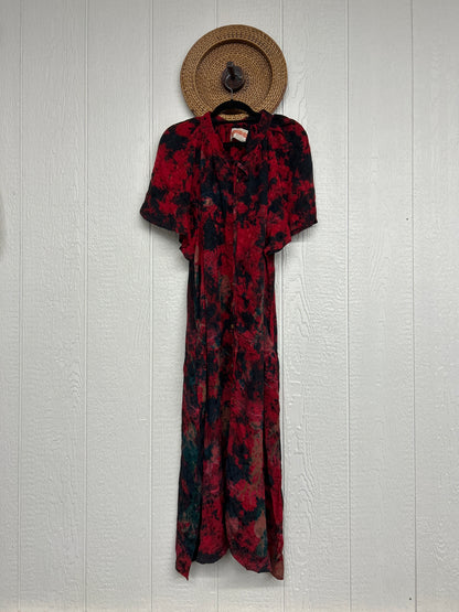 Crepe Sari Summer Woodstock Duster 0626 001