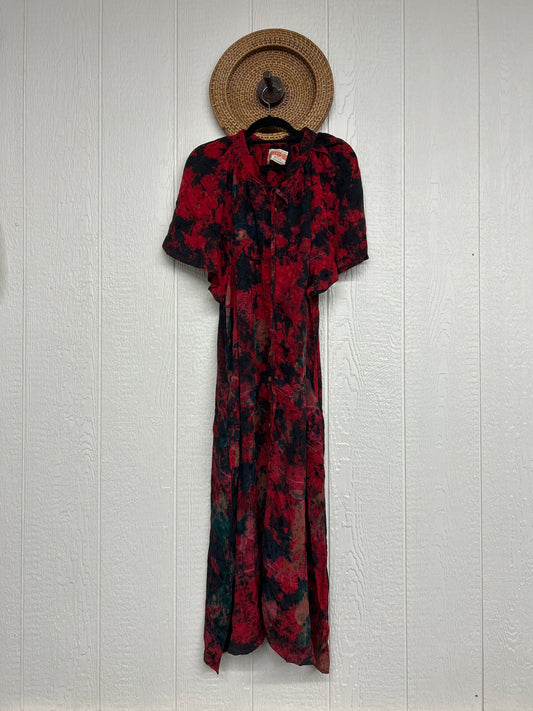 Crepe Sari Summer Woodstock Duster 0626 001