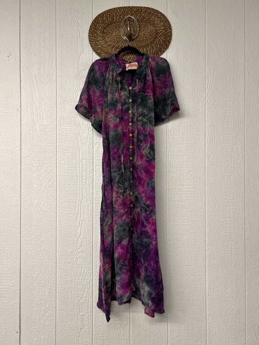 Crepe Sari Summer Woodstock Duster 0626 262