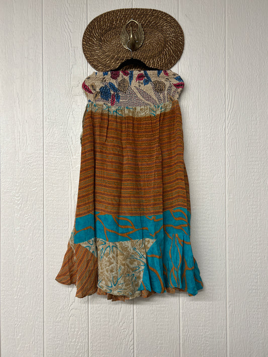 Crepe Sari Inner Peace Wrap Skirt 0626 117