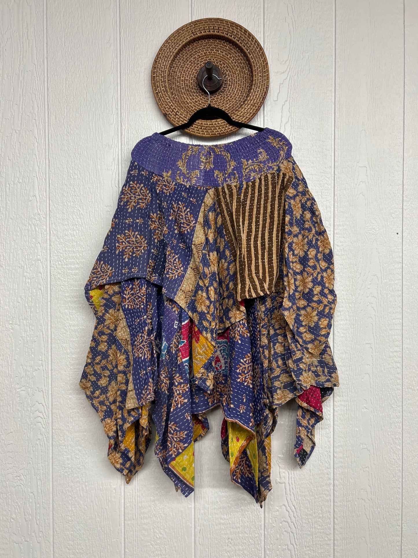 Pareo Kantha Pixie Skirt 0426 098