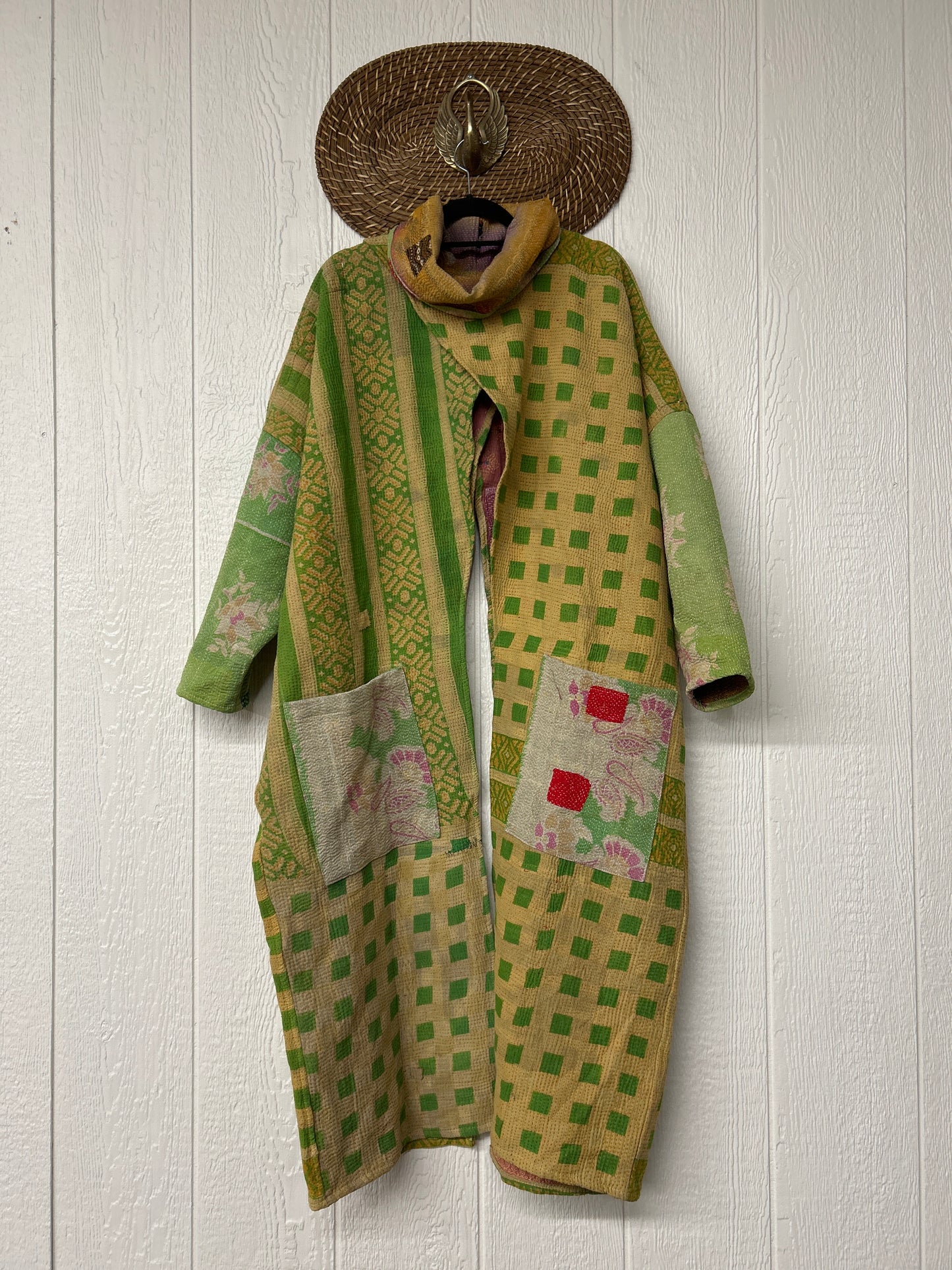 Fine Kantha Cowl Split Pullover 1225 114