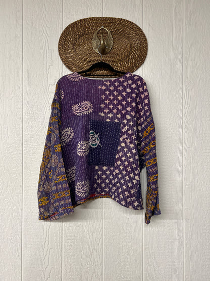 Pareo Kantha Wanderer Pocket Crop Top 0226 131