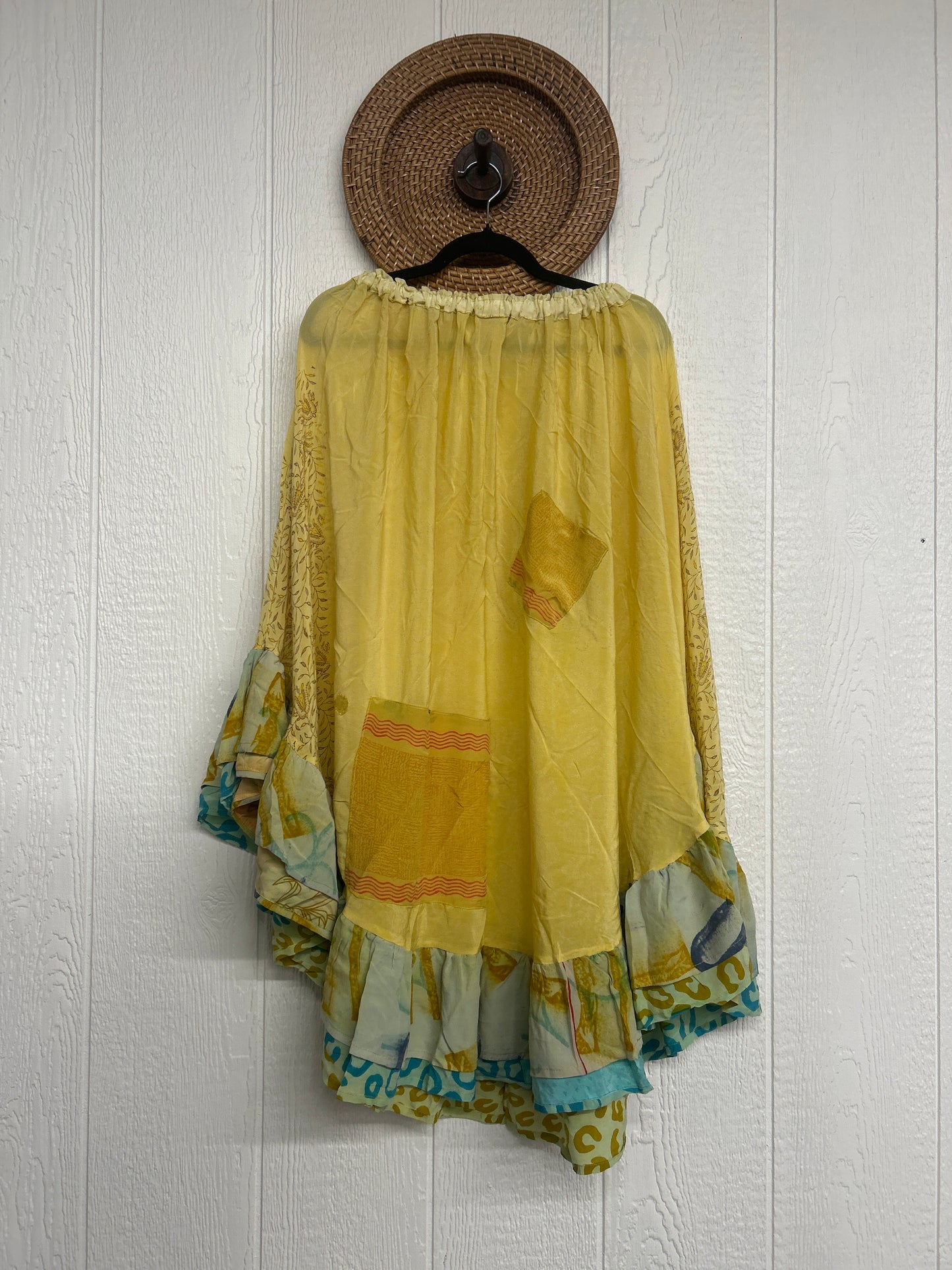 Crepe Wild Rose Skirt 1025 271