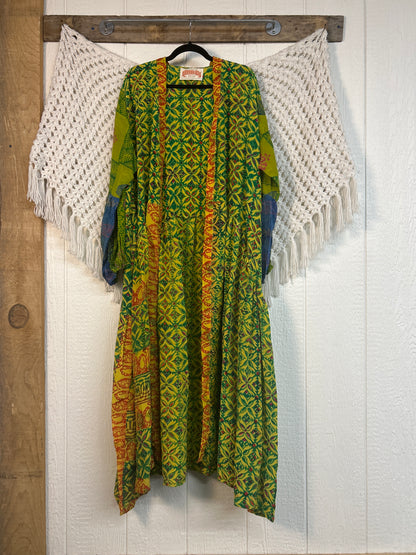 Crepe Sari Evermore Kimono 0326 062