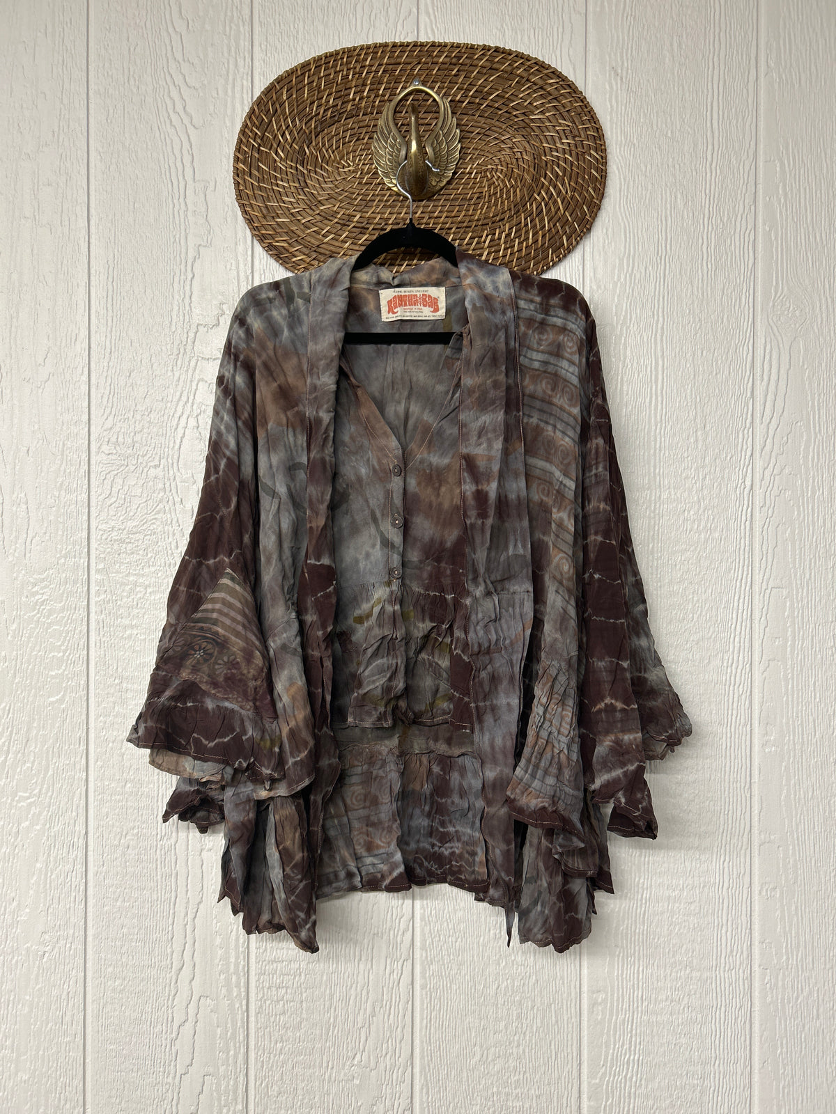 Crepe Sari Wild Rose Top 1026 154