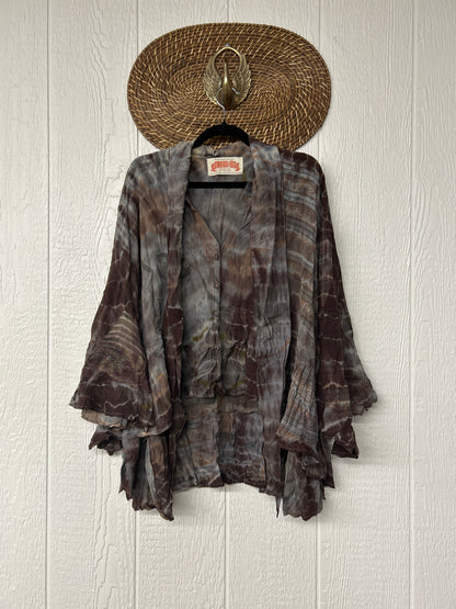 Crepe Sari Wild Rose Top 1026 154
