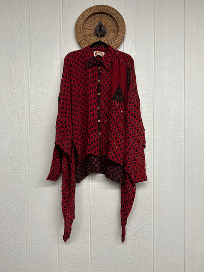 Crepe Sari Nirvana Button Down 1125 269