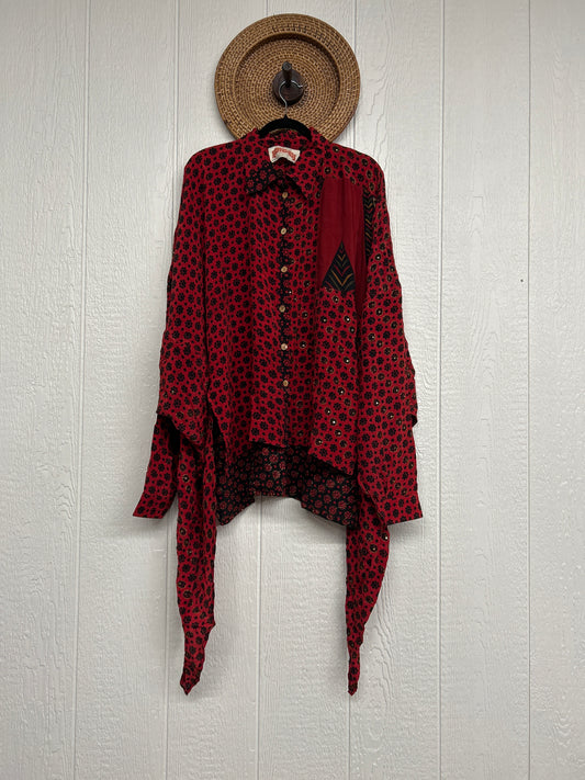 Crepe Sari Nirvana Button Down 1125 269