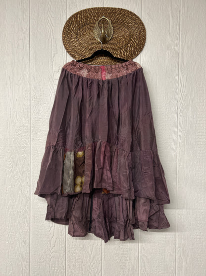 Crepe Sari Dahlia Skirt 1026 140