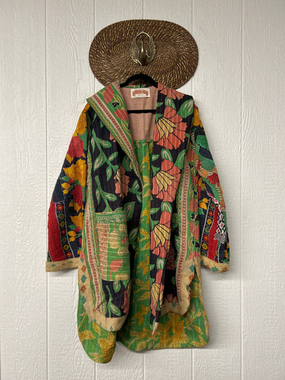 Fine Kantha Drifter Coat 1026 115