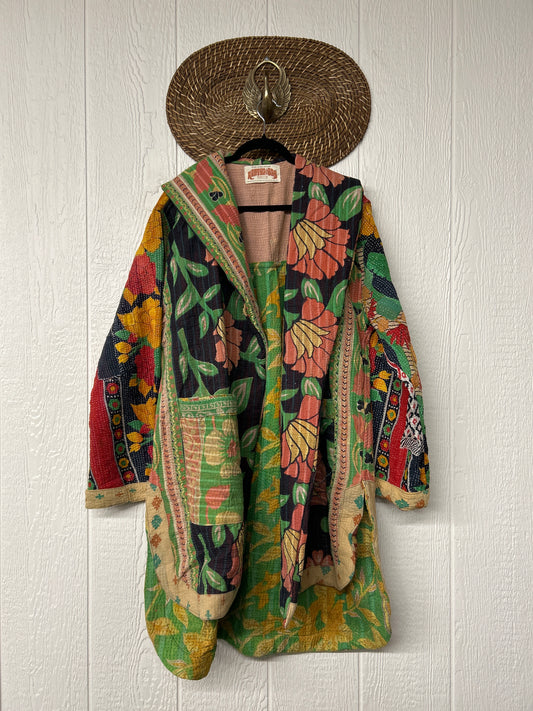 Fine Kantha Drifter Coat 1026 115