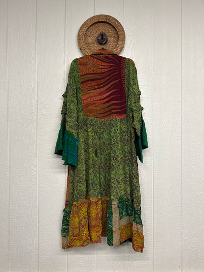 Crepe Sari Rhiannon Duster Dress 0226 227