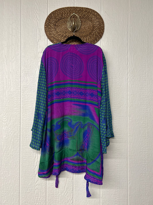 Rasgulla Sari Shortie Spellbound Kimono 0226 074