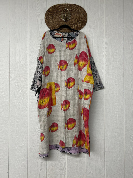 Kantha Dream Pullover Maxi 1025 086