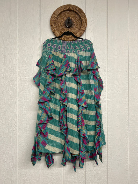 Pareo Kantha Willow Maxi Skirt 0826 050