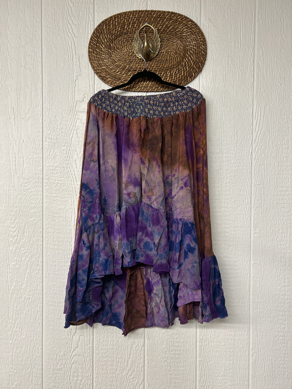 Crepe Sari Dahlia Skirt 1026 129