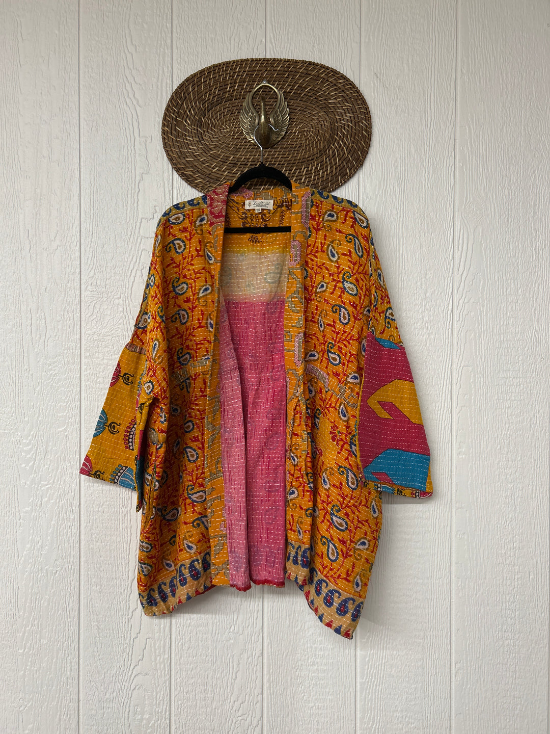 Kantha Shortie Kimono 0325 089