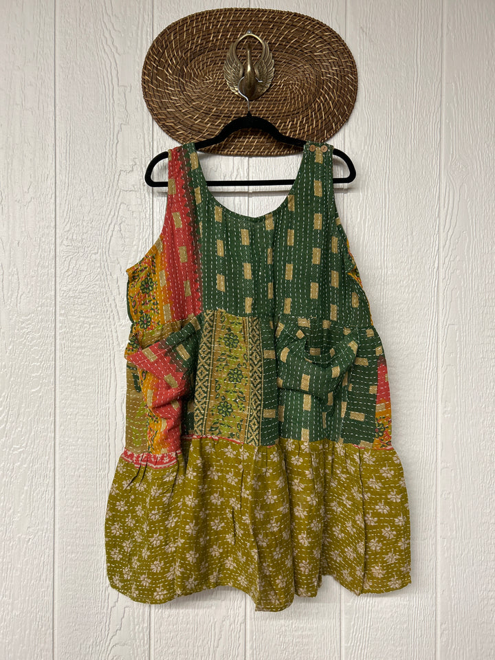 Kantha Meadow Mini Dress 0625 022