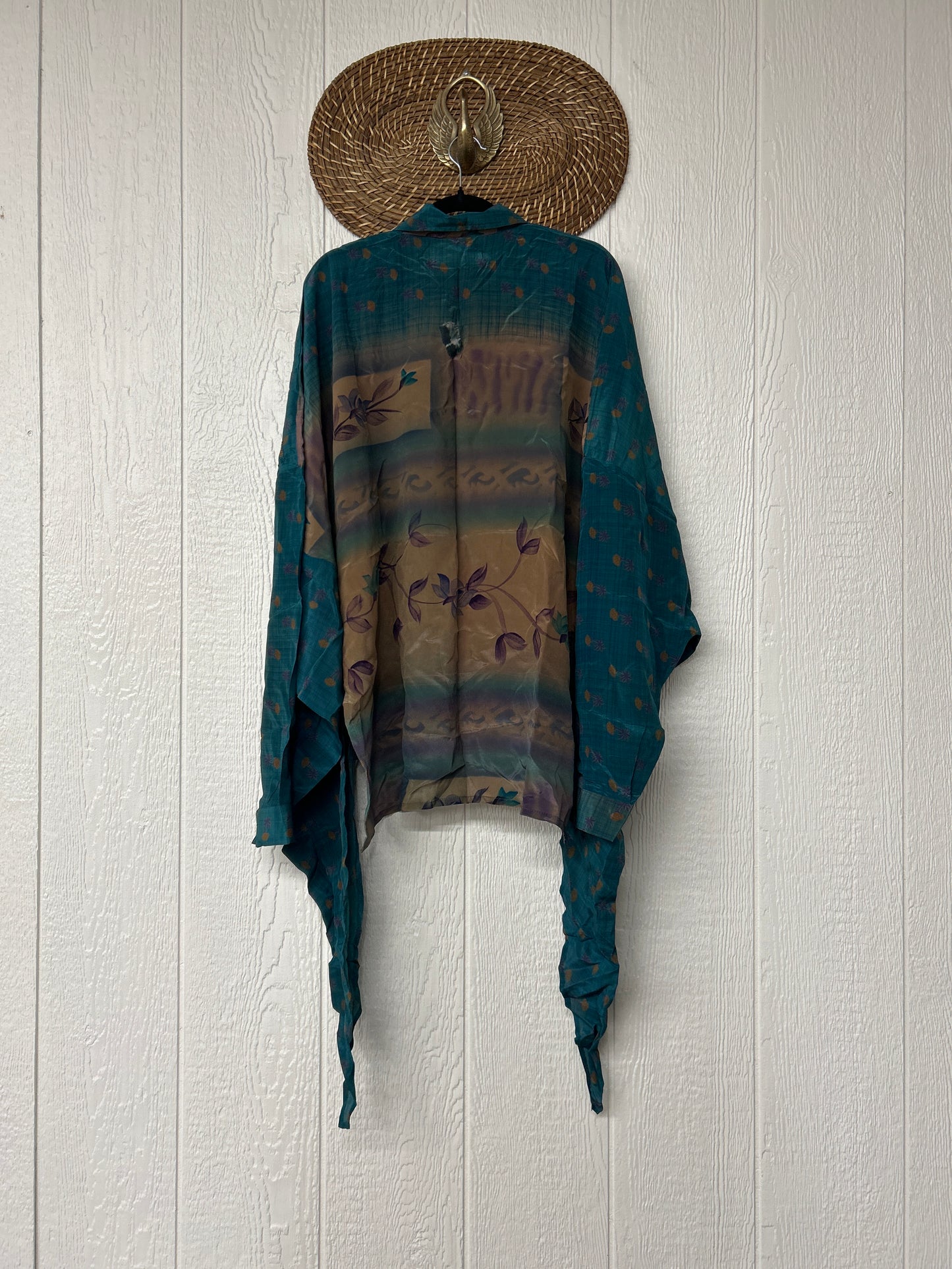 Crepe Sari Nirvana Button Down 1125 158