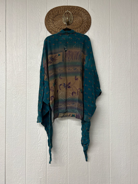 Crepe Sari Nirvana Button Down 1125 158