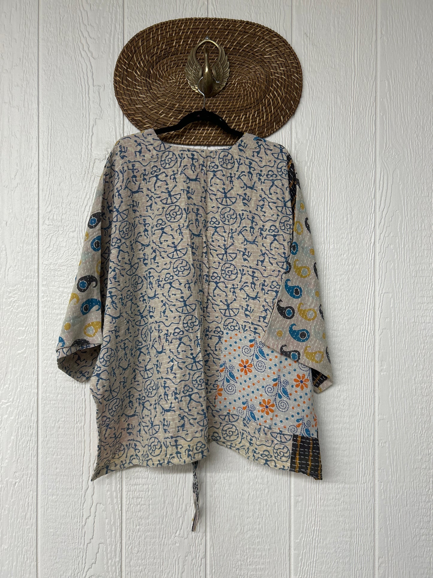 Pareo Kantha Hi-Lo Butterfly Top 0626 083