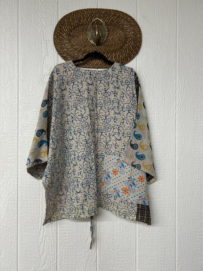 Pareo Kantha Hi-Lo Butterfly Top 0626 083