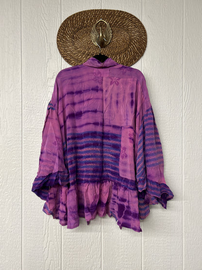 Crepe Sari Wild Rose Top 1026 213