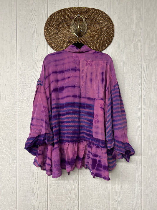 Crepe Sari Wild Rose Top 1026 213
