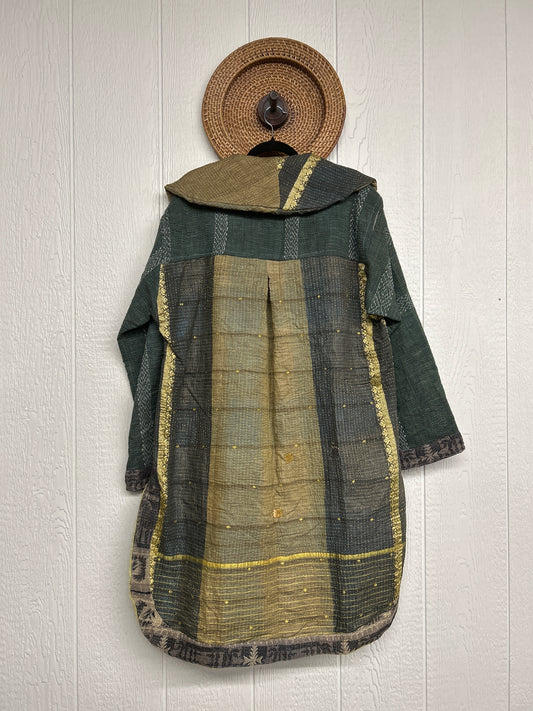 Fine Kantha Drifter Coat 1026 264