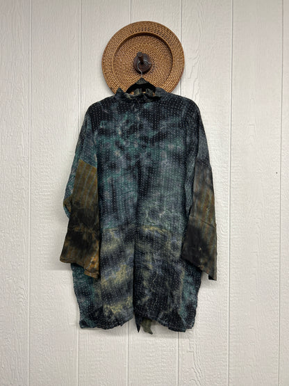 Pareo Kantha Shortie Majestic Kimono 0526 022