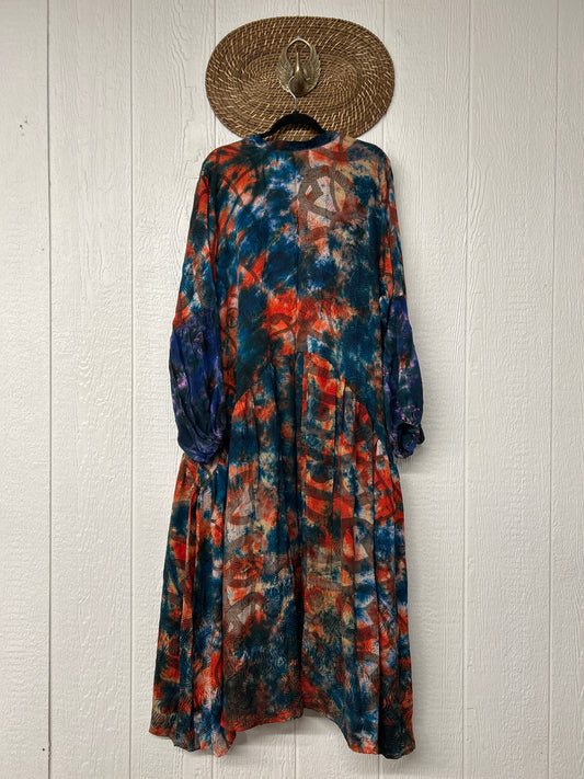 Crepe Sari Evermore Kimono 1026 178