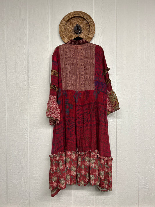 Crepe Sari Rhiannon Duster Dress 0226 246