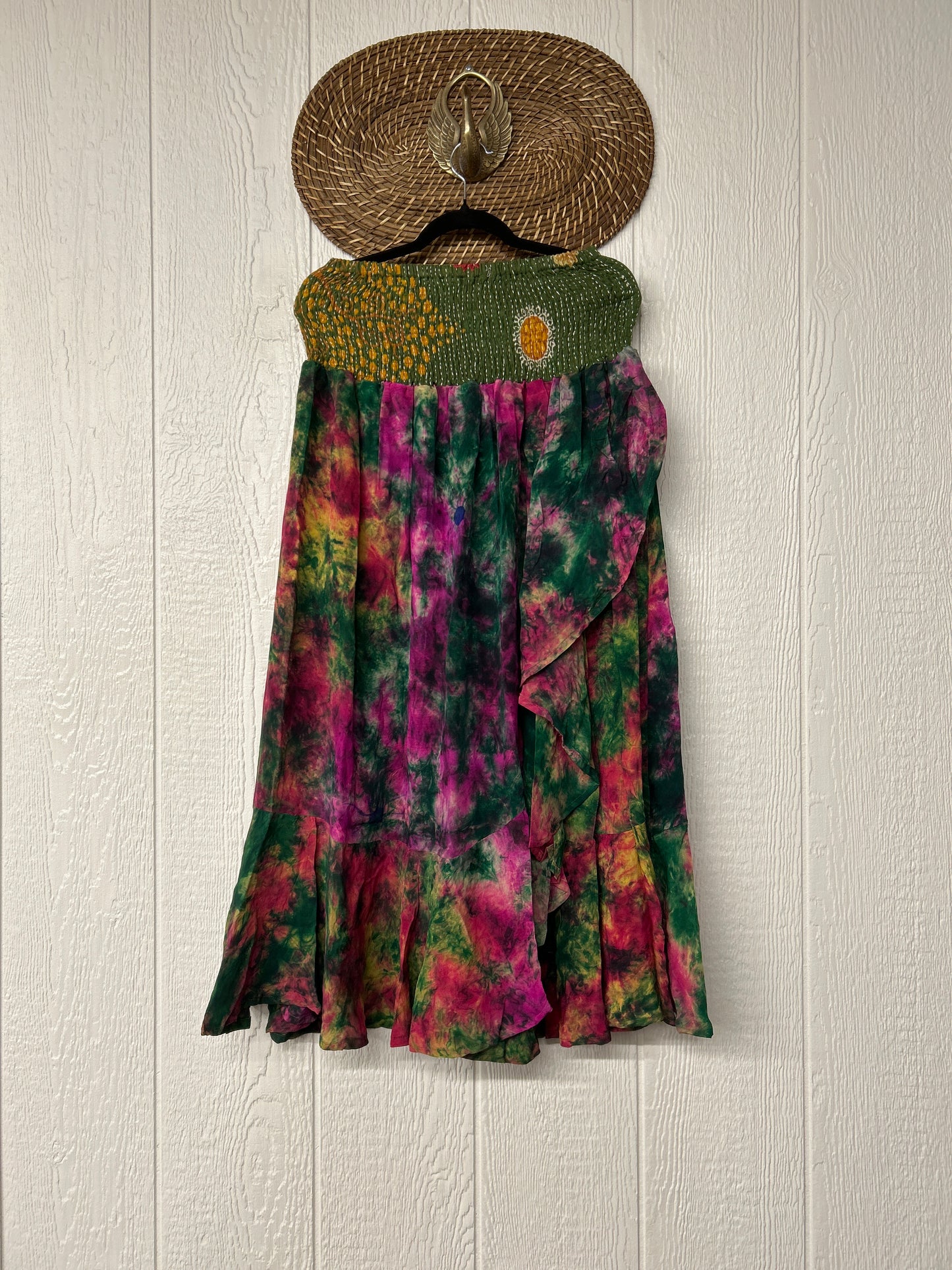 Crepe Sari Inner Peace Wrap Skirt 0626 059