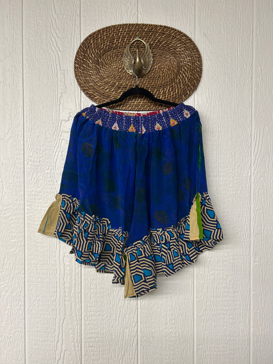 Crepe Sari Lover Cropped Culottes 0726 011