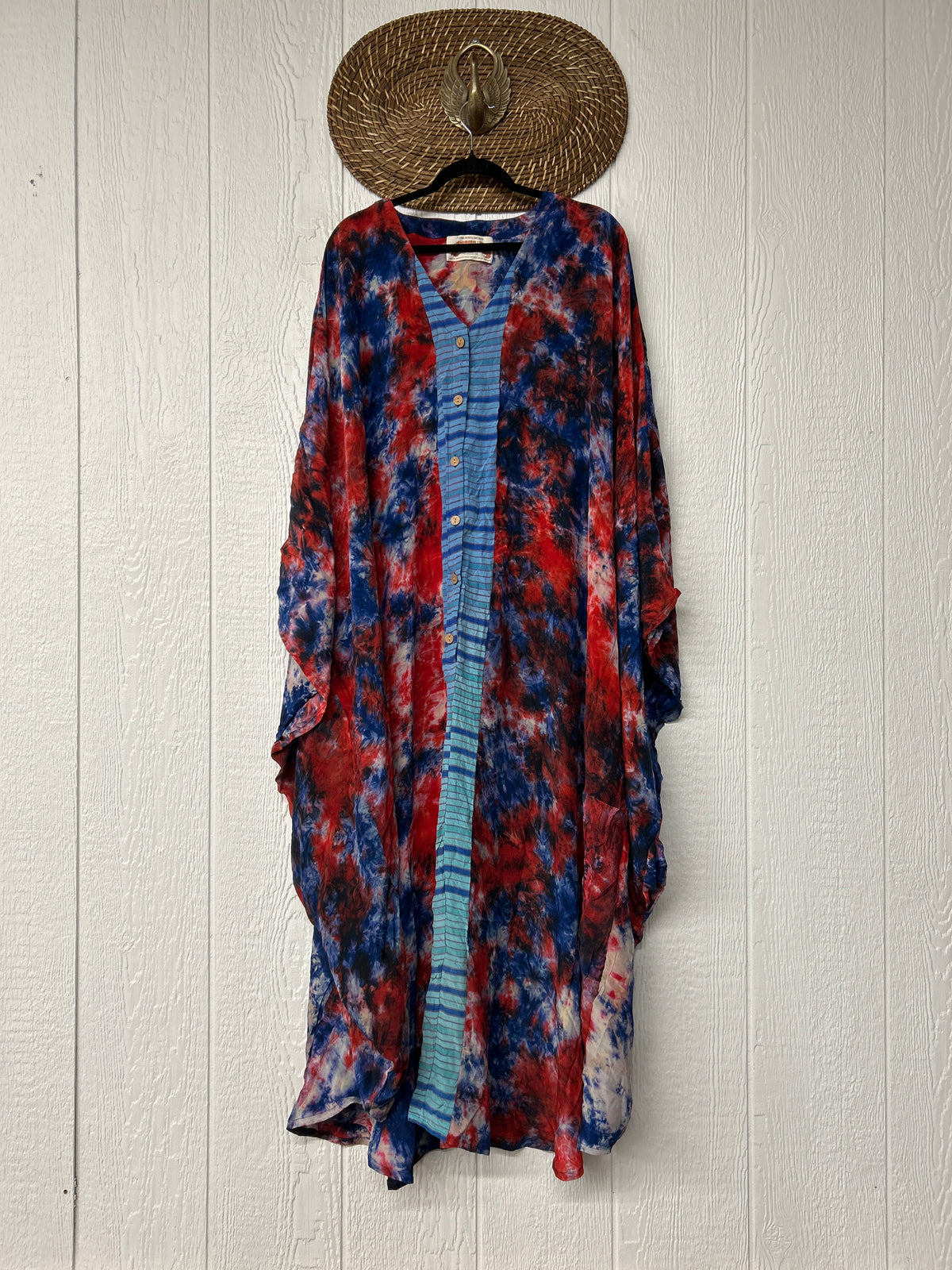 Crepe Sari Bowie Muu Dress 0826 257