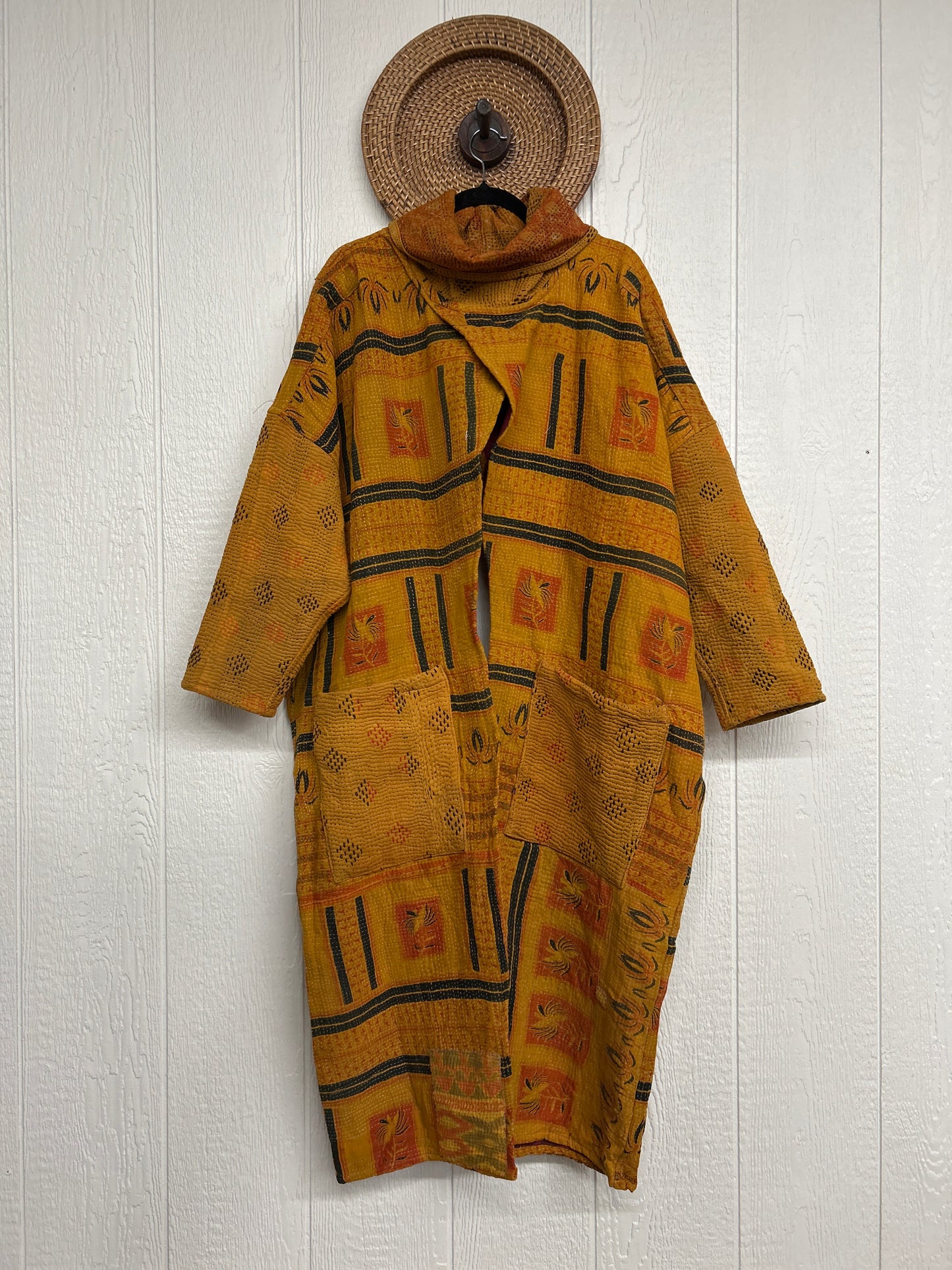 Fine Kantha Cowl Split Pullover 1225 220