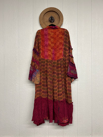 Crepe Sari Rhiannon Duster Dress 0226 206