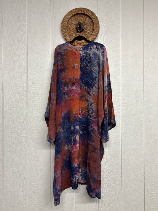 Crepe Sari Gaia Duster Dress 0426 008