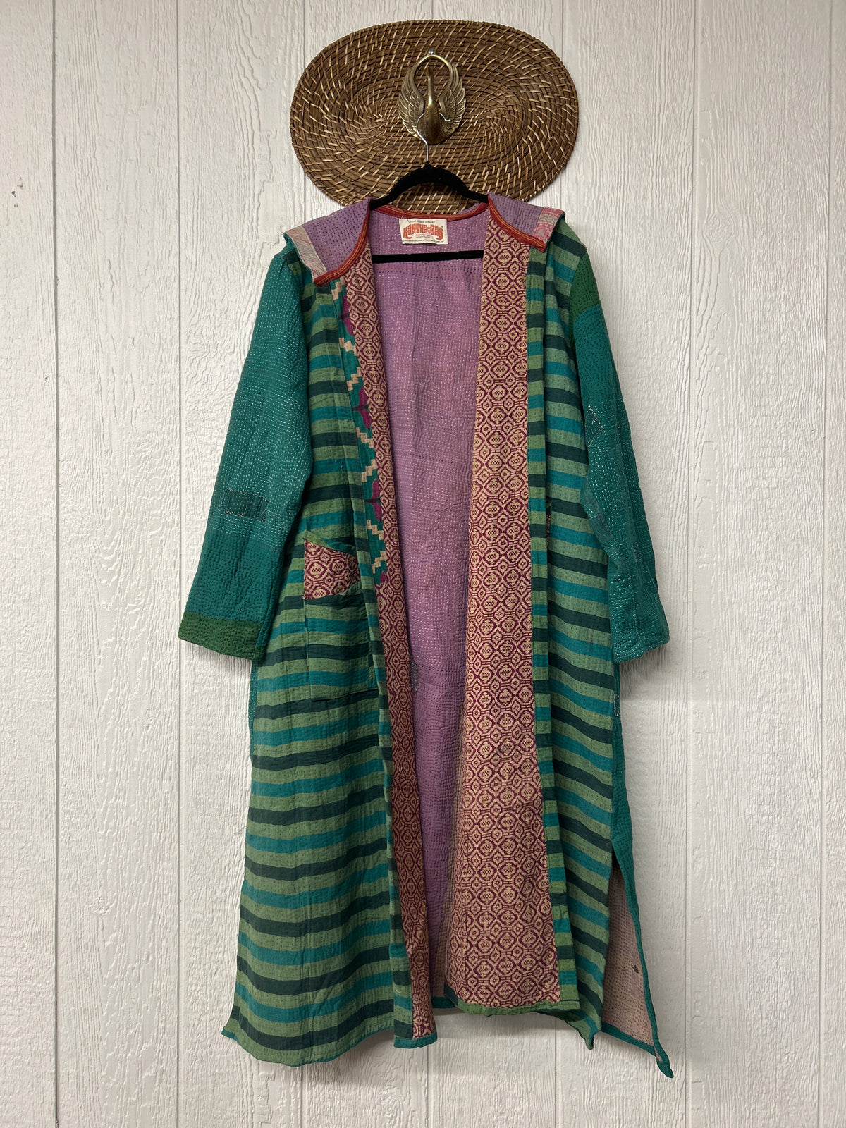 Fine Kantha Rising Sun Coat 1026 062