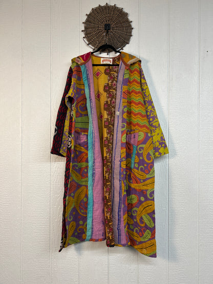 Fine Kantha Rising Sun Coat 1026 074