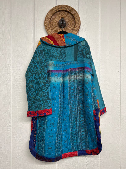Fine Kantha Drifter Coat 1026 040