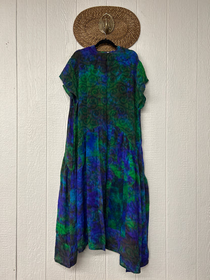 Crepe Sari Summer Evermore Kimono 0726 074
