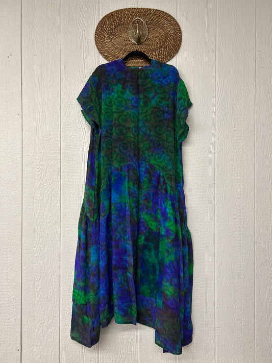 Crepe Sari Summer Evermore Kimono 0726 074