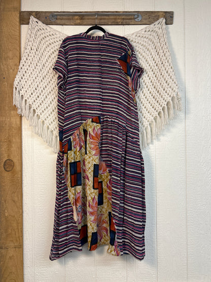Crepe Sari Summer Evermore Kimono 0726 143