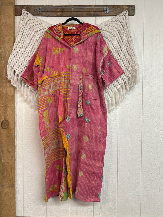 Kantha Zen Hoodie Jumpsuit 0925 206