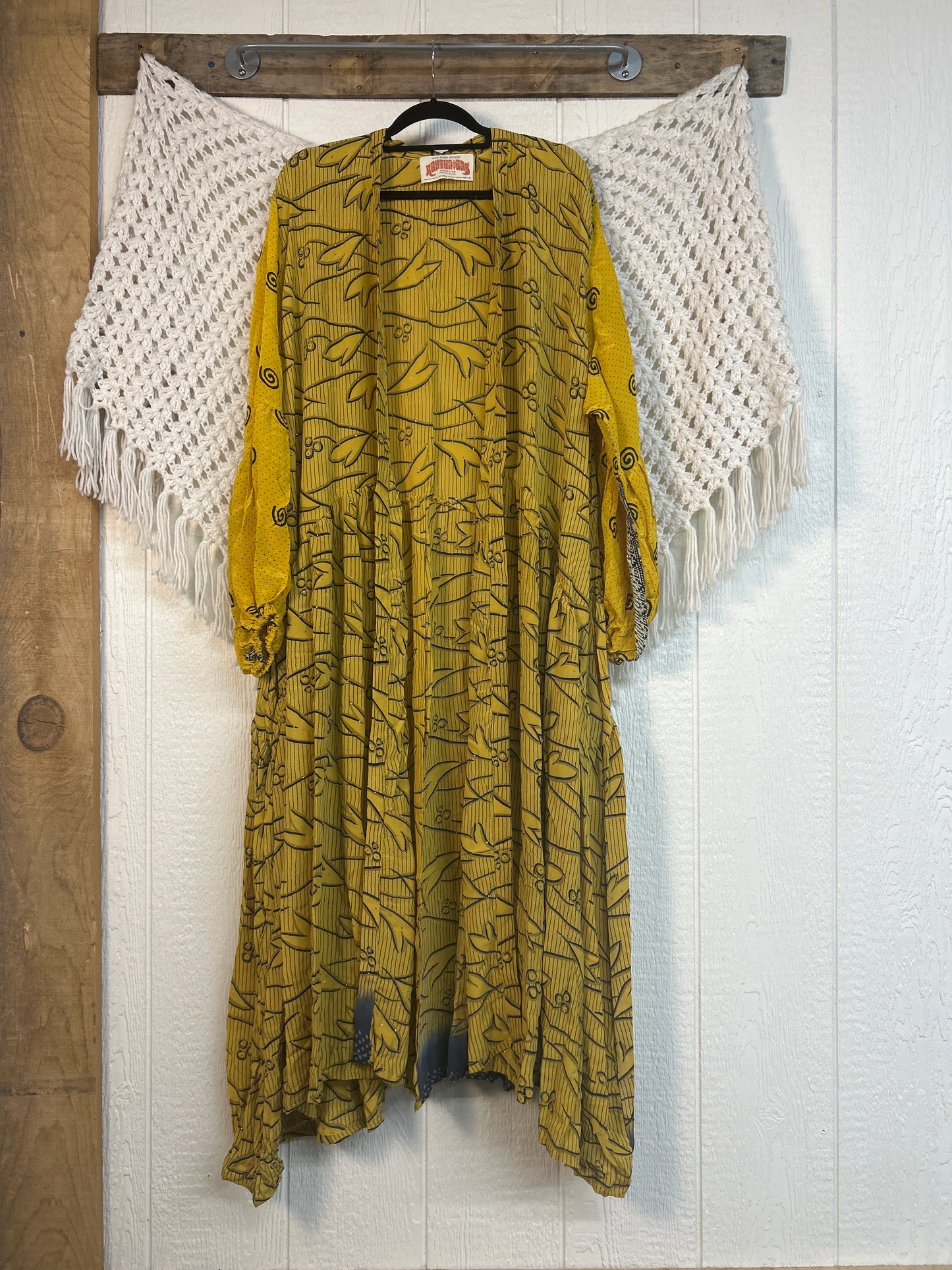 Crepe Sari Evermore Kimono 0326 198