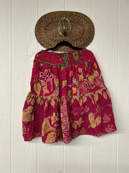 Pareo Kantha Meadow Skirt 0826 017